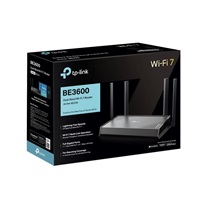 TP-Link Archer BE220 EasyMesh WiFi7 router(BE3600,2,4GHz/5GHz,1xGbEWAN,4xGbELAN)