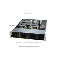 GOLD SUPERMICRO CloudDC A+ Server 2U,1x9454P,768GB,2x960GBM.2,2ports10GNIC
