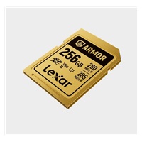 Lexar SDXC ARMOR Gold UHS-II U3, Stainless Steel, IP68 R280/W210 (V60) 256GB