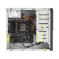 ASUS Workstation E500A, bez procesoru, bez pamětí, bez grafiky, 750W, černá