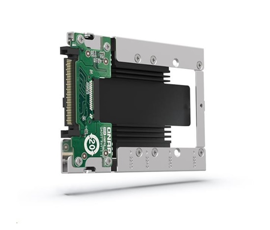 QNAP QDA-UMP4A diskový adaptér 1x M.2 NVMe SSD do U.2 PCIe SSD