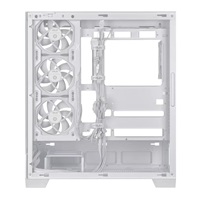 ASUS case A31 PLUS TG ARGB, Mid Tower, Průhledná bočnice, 4x120mm ARGB Fan, ARGB Hub, bílá