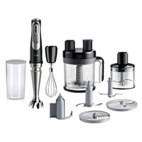 BAZAR - Braun MQ9195XLI tyčový mixér, 1200 W, ActiveBlade, plynulá regulace rychlostí, SmartSpeed - opraveno