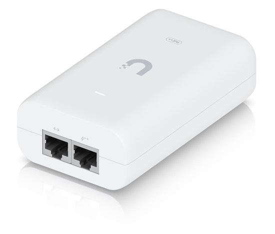 UBNT U-PoE+ - Gigabitový PoE injektor 48V/0,65A (30W)