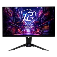 ASROCK LCD - 27" Gaming monitor PGO27QFV, OLED, 2560 x 1440 QHD, 360Hz, 1.5M:1, 250cd/m2, 0.03ms, 2xHDMI, 1xDP