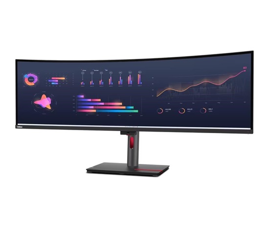 BAZAR - LENOVO LCD P49w-30 - 49”,IPS,matný,16:9,5120x1440,60Hz,HDMI,DP,USB-C,ThB,RJ45,USBHub,Pivot,VESA - pošk obal