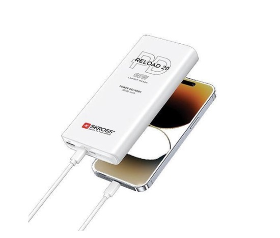 SKROSS powerbank Reload 20 65W PD, 20 000mAh, USB A+C
