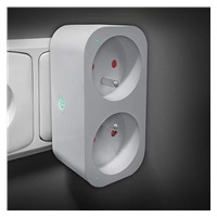 Solight WIFI dvojzásuvka s měřením spotřeby