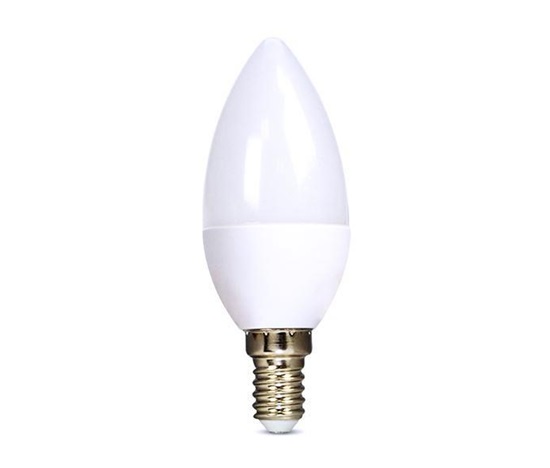 Solight LED žárovka, svíčka, 8W, E14, 4000K, 720lm