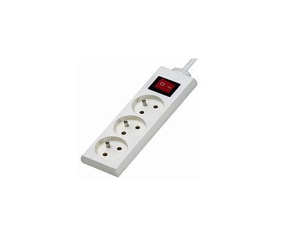 Konnoc DX-3FS 2m trojzásuvka s vypínačem