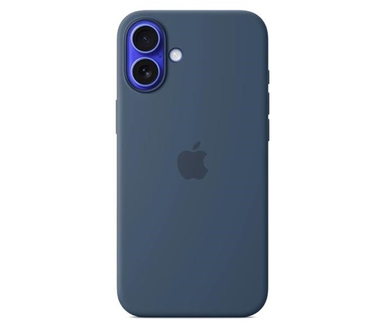 APPLE iPhone 16 Plus Silicone Case with MagSafe - Denim