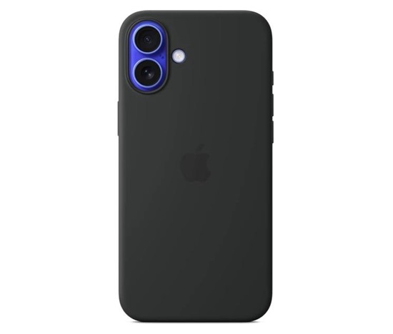 APPLE iPhone 16 Plus Silicone Case with MagSafe - Black