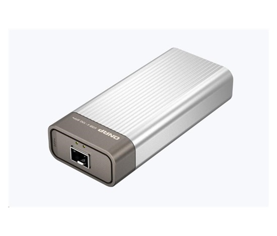 QNAP QNA-UC10G1SF adaptér USB-C na SFP+ (1xSFP+,1xUSB-C 4,fanless)