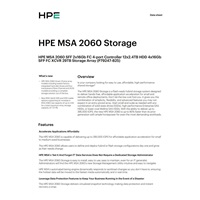 HPE MSA 2060 SFF 2x16Gb FC 4-port Controller 12x2.4TB HDD 4x16Gb SFP FC XCVR 29TB Storage Array