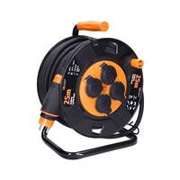 Solight 4z prodlužovací přívod - na bubnu, 25m guma H07RN-F, 3x 2,5mm2, IP44