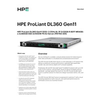 HPE PL DL360g11 5515+ (3.2G/8C) 2x32G (P64706) 8SFF MR408i-o/4G 2x480G 2x1000W 2x10G-T