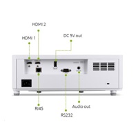 ACER Projektor PL6820 Laser, FHD (3840 x 2160), 6000 ANSI, 50 000 : 1,  2x HDMI, 2 x repro 15W, 4.8 kg, životnost lampy