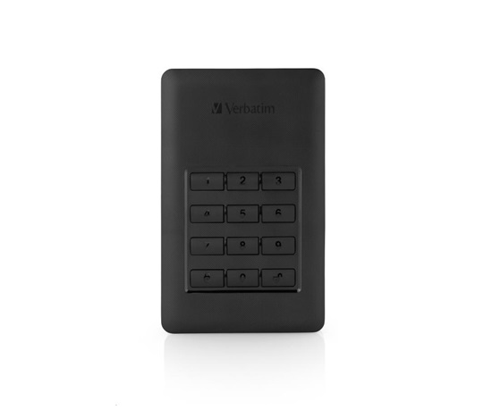 BAZAR- VERBATIM Externí HDD 1TB Incl.KEYPAD USB3.1 USB 3.0 GDPR