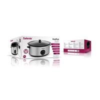 Salente HotPot, pomalý hrnec, 6.5 l, nerez