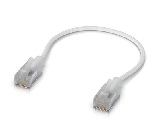 UBNT UniFi Premium Patch kabel, Etherlighting, Cat6a, 0,15m, 24 kusů