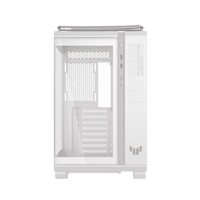 ASUS case TUF GAMING GT502 HORIZON, Mid Tower, průhledná bočnice, 4x 120mm ARGB Fan, bílá