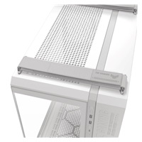 ASUS case TUF GAMING GT502 HORIZON, Mid Tower, průhledná bočnice, 4x 120mm ARGB Fan, bílá