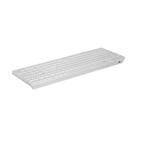 A4tech FStyler FBK27C AS, bezdrátová Dual mode Bluetooth+2,4G klávesnice, CZ, bílá