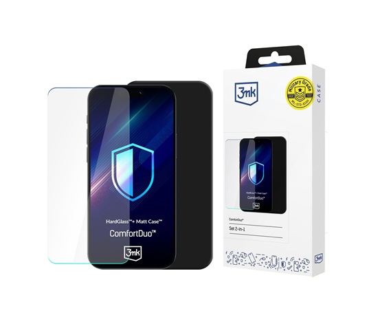 3mk ComfortDuo Matt Black pro Samsung Galaxy M16 5G
