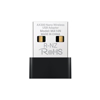 MERCUSYS MA14N WiFi6 USB nano adapter (AX300,2,4GHz,USB2.0)