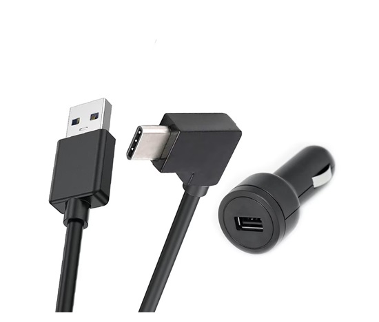 TomTom nabíječka do auta, odnímatelný kabel USB-C