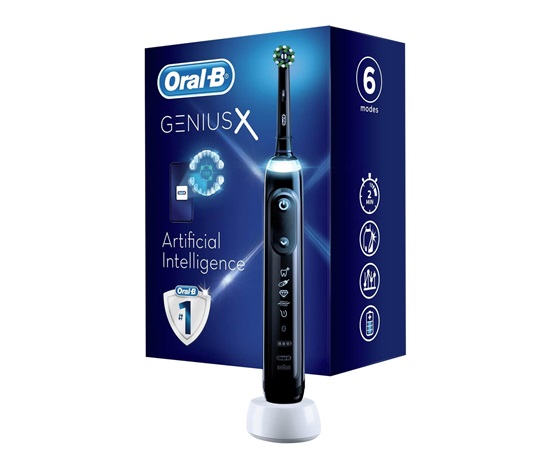 Oral-B Genius X Midnight Black elektrický zubní kartáček