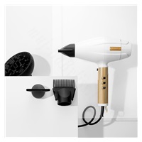 BaByliss FXBDW1E Pro 4Artists fén na vlasy, 2200 W, 3 teploty, 2 rychlosti, iontový generátor, bílá