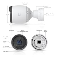 UBNT UVC-G6-Bullet - UniFi Video Camera G6 Bullet bílá