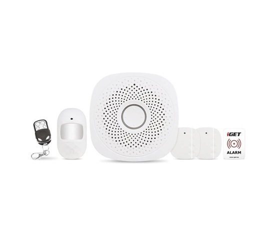 iGET HOME X1 Advanced - Domovní Wi-Fi smart alarm, kompletní set, podpora Tuya