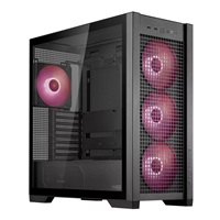 BAZAR - ASUS case TUF GAMING CASE (GT302) TG, Mid Tower, 4x 140mm ARGB Fan, černá - Poškozený obal (Komplet)