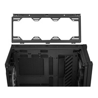 BAZAR - ASUS case TUF GAMING CASE (GT302) TG, Mid Tower, 4x 140mm ARGB Fan, černá - Poškozený obal (Komplet)