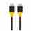 Tactical kabel HDMI 2,1, 8K, délka 2,1 m, černo-žlutá
