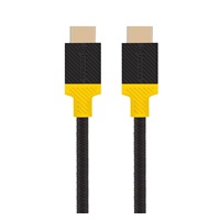 Tactical kabel HDMI 2,1, 8K, délka 2,1 m, černo-žlutá