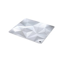 ENDORFY Podložka pod myš Crystal Onyx White L, 400x450x3, bílá