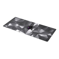 ENDORFY Podložka pod myš Crystal Black XL, 900x400x3, černá