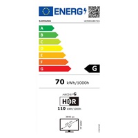 SAMSUNG UE50DU8072U 50" TV, 4K Ultra HD, LED, Edge LED, Smart, HDR, Tizen OS, herní režim