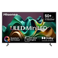 Hisense 55U6NQ 55" TV, 60 Hz, Mini LED, Dolby vision IQ, HDR, WiFi, Bluetooth