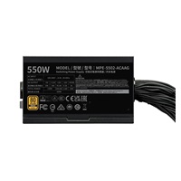 Cooler Master zdroj MWE Gold 550W V3, 120mm, 80+ Gold, ATX 3.1