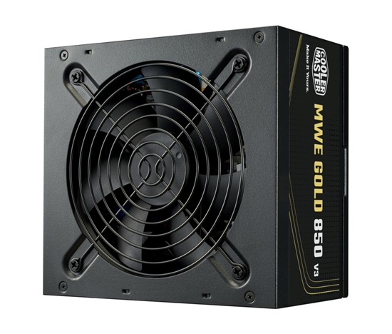 Cooler Master zdroj MWE Gold 850W V3, 120mm, 80+ Gold, ATX 3.1