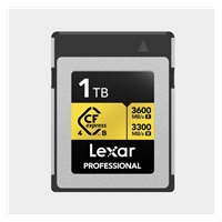 Lexar CFexpress 4.0 Pro Gold R3600/W3300 1TB