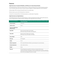 HPE 7.68TB NVMe Gen4 Mainstream Performance Read Intensive SFF BC U.3 Static V2 Multi Vendor SSD P64848-B21 RENEW