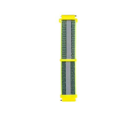 Garett Kids univerzální řemínek 20 mm, zelený reflexní