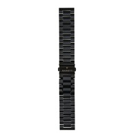 Garett univerzální řemínek 22 mm, černý kovový, typ Solid