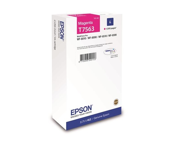 EPSON Ink bar WF-8xxx Series Ink Cartridge L Magenta - 1500str. (14 ml)
