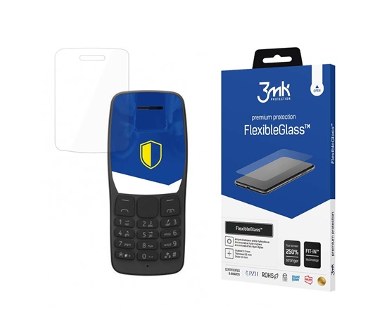 3mk hybridní sklo FlexibleGlass pro Nokia 110